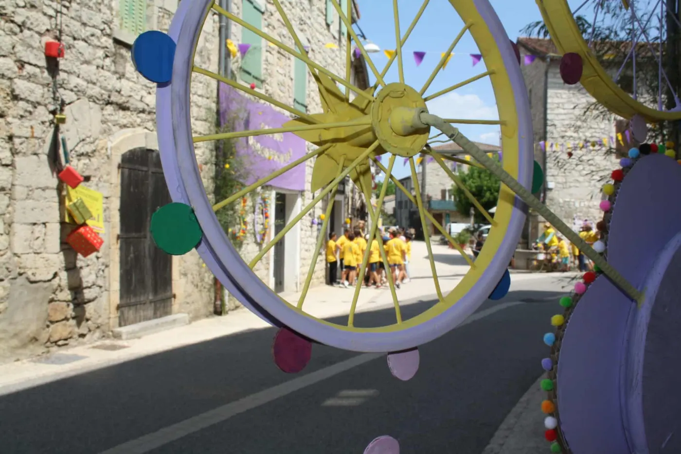 Banne — décoration, Ardéchoise 2023