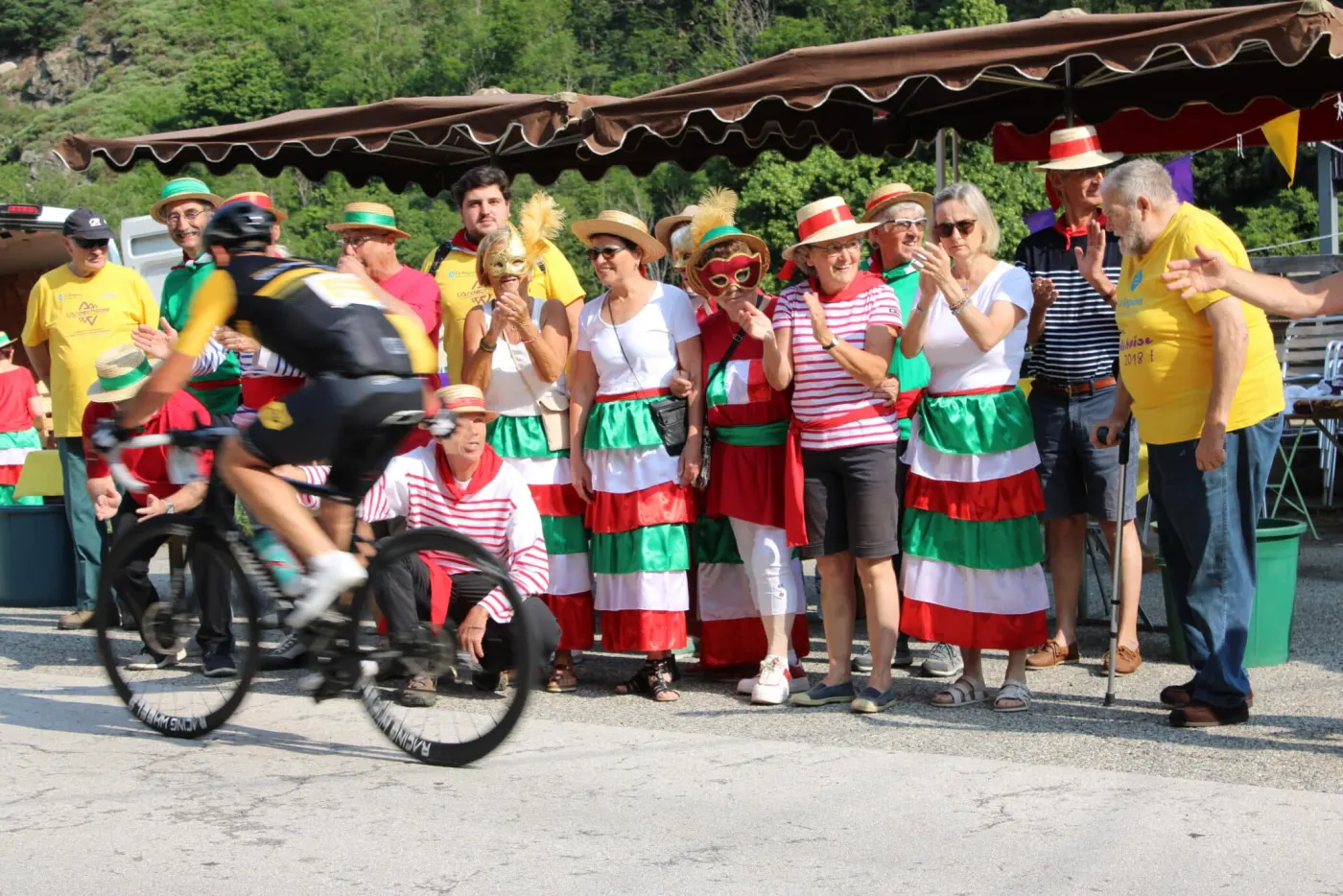 Dornas — village, Ardéchoise 2023