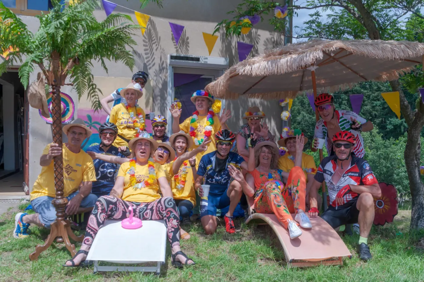 Saint-Barthélemy-le-Meil — bénévoles, Ardéchoise 2023