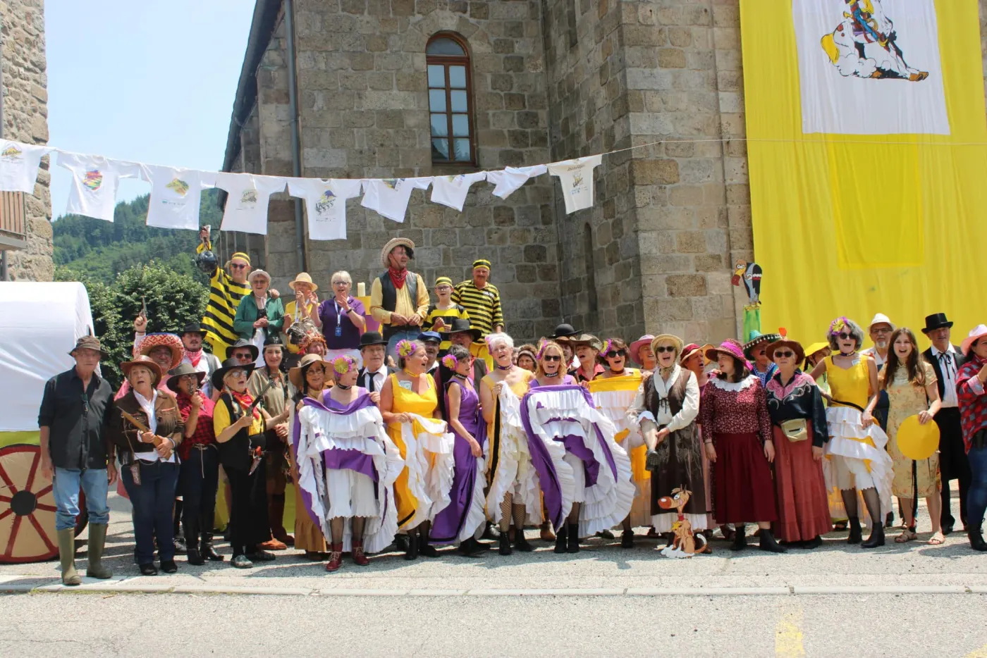 Saint-Julien-d’Intres — village, Ardéchoise 2023